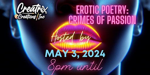 Imagem principal do evento Erotic Poetry Night: Crimes of Passion