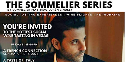 Imagem principal do evento THE SOMMELIER SERIES - SOCIAL WINE TASTING - KASSI BEACH (VIRGIN HOTEL)