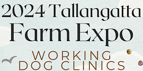 2024 Tallangatta Expo - Working dog clinics