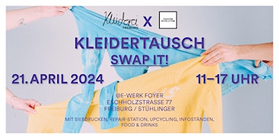 Primaire afbeelding van SWAP IT! Kleidertausch x Fashion Revolution