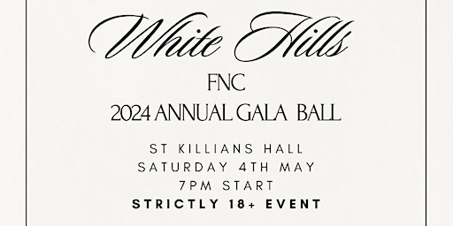 Hauptbild für WHFNC Annual Gala Ball 2024