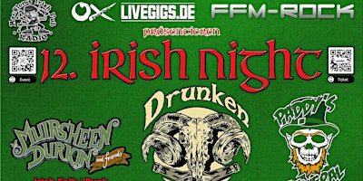 Hauptbild für 12. Irish Night