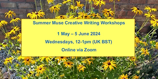 Hauptbild für Summer Muse Creative Writing Workshops 2024