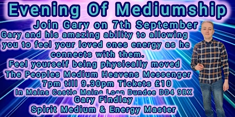 Evening Of Mediumship Feel Your Loved Ones Energy