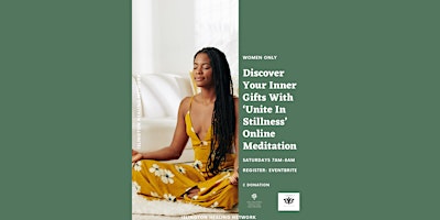 Uniting In Stillness Online Meditation primary image
