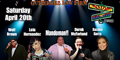 Imagem principal de ALAC Barrio Locos Comedy Show, Presented by Gutiérrez Law Firm.