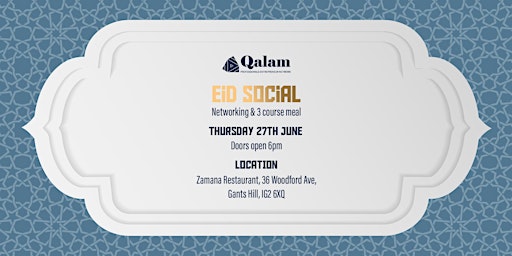 Imagem principal do evento Eid Networking Social