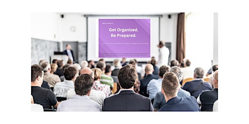 Hauptbild für Get Organized. Be Prepared. Lunch and Learn.