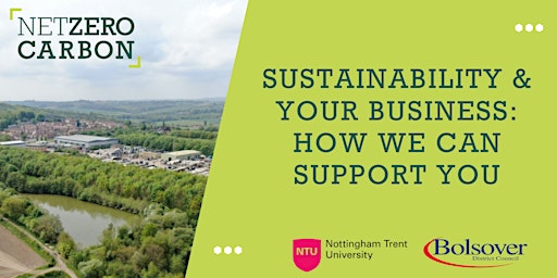 Primaire afbeelding van Sustainability and Your Business: How We Can Support You