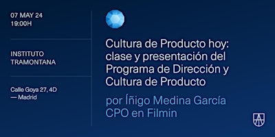 Primaire afbeelding van Cultura de Producto hoy: clase y presentación del programa