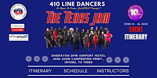 Imagem principal do evento 2024 Texas Jam Line Dance - Juneteenth Celebration