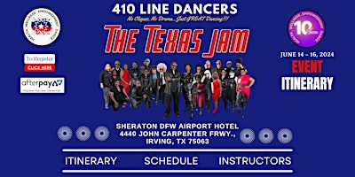 Imagem principal do evento 2024 Texas Jam Line Dance - Juneteenth Celebration