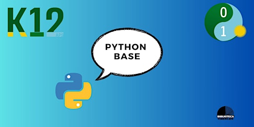 Imagem principal do evento Sabato azzurro | Python base | 20 aprile