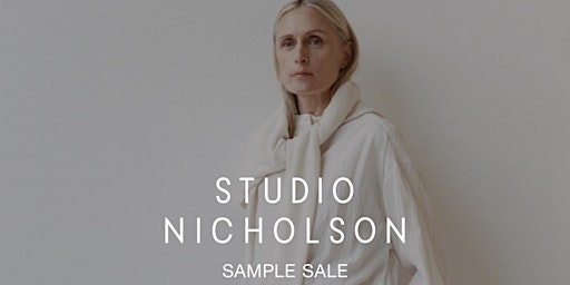 Imagem principal do evento Studio Nicholson Sample Sale