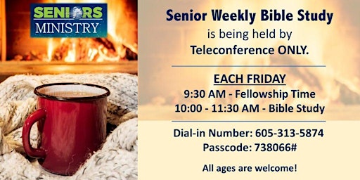 Imagen principal de Seniors Weekly Bible Study