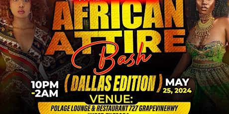 A Memorial Day African Attire Bash