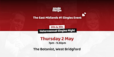 Primaire afbeelding van Singles Night at The Botanist (20s & 30s)