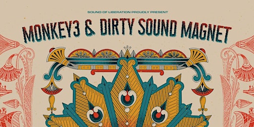 Imagen principal de RockFreaks & SOL präsentieren: Monkey3 + Dirty Sound Magnet + Black Willows