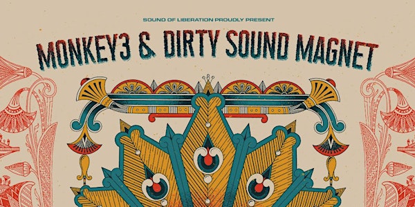 RockFreaks & SOL präsentieren: Monkey3 + Dirty Sound Magnet + Black Willows