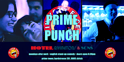 Prime Punch - English Stand-Up Comedy at the Prime Tower Zurich primary image