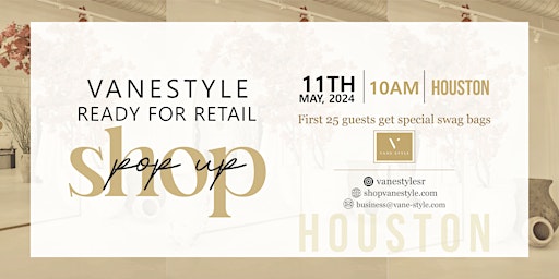 Imagem principal do evento VANE STYLE RETAIL POP UP