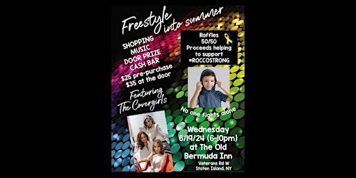 Primaire afbeelding van Freestyle into summer Sip and Shop with the Cover Girls for Rocco Strong