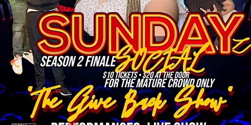 Image principale de SEASON #2 FINALE: GIVE BACK SHOW