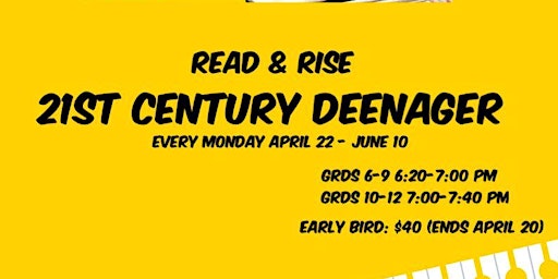 Hauptbild für Read & Rise 21st Century Deenager