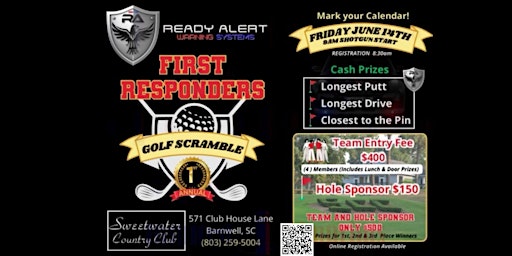 Imagem principal do evento 1st Responders Golf Scramble