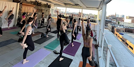 Rooftop Yoga & Soundbath at Sunset