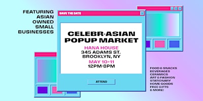 Imagem principal do evento Celebr-Asian Pop-Up Market