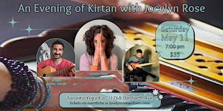 An Evening of Kirtan with Jocelyn Rose, Chris Gartner + VJ Bala