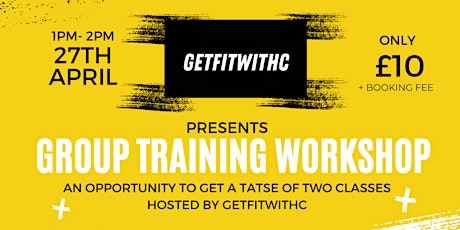 GET FITH WITH C : Group training workshop