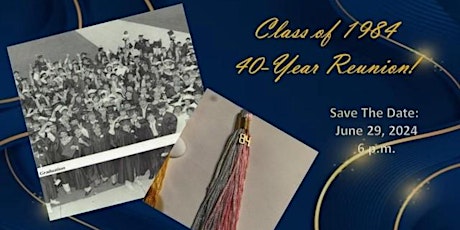 Trenton High Class of 1984  40th Year Reunion!