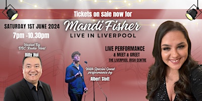 Mandi Fisher Live In Liverpool primary image