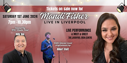 Immagine principale di Mandi Fisher Live In Liverpool 