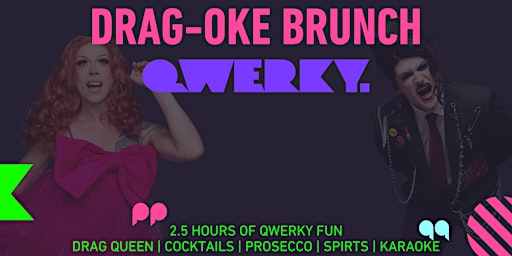 Imagem principal de Drag-oke Karaoke Drag Brunch (Bar Broadway, Brighton)  by Qwerky Events