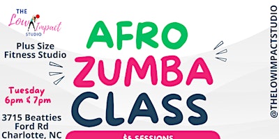 Afro Zumba (Plus Size & Joint Friendly) primary image