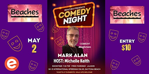 Image principale de Comedy  Night at Beaches!