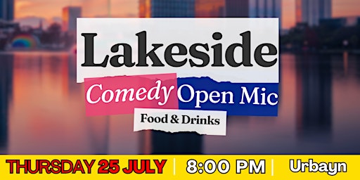 Imagem principal do evento English Stand Up Comedy Show next to Ostkreuz - Lakeside Comedy Open Mic