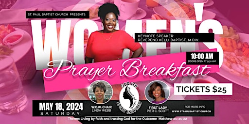 Imagem principal do evento Women's Day Prayer Breakfast