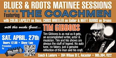 Image principale de Blues and Roots Matinee Sessions at The Upper Coach