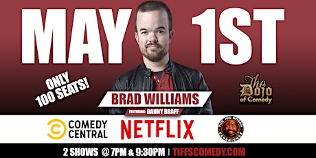 Immagine principale di The Dojo of Comedy at Tiffs w/ Brad Williams 