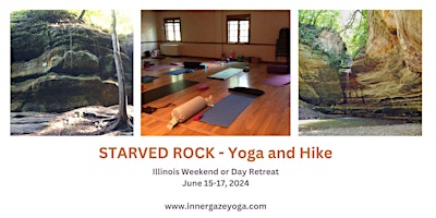 Immagine principale di Forest Bathing: A Starved Rock Yoga Hike One Day Retreat 