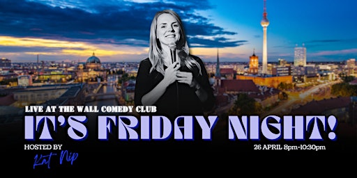 Primaire afbeelding van Live from the Wall Comedy Club - It's Friday Night!!!