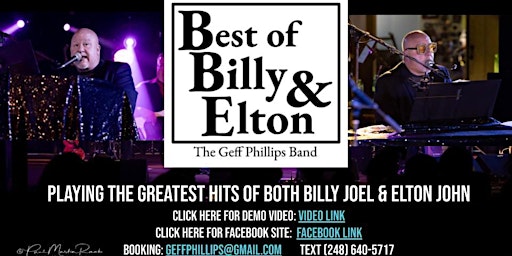 Best of Billy & Elton primary image