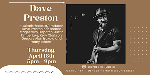 Immagine principale di Live Music at Fireside | The Bar- featuring Dave Preston 