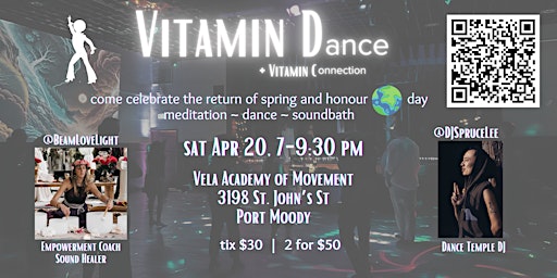 Vitamin D(ance) Journey with Sound Bath primary image