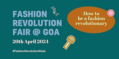 Fashion Revolution Fair at Goa