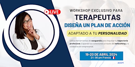 [WORKSHOP] Innovación y Equilibrio:  Exclusivo para Terapeutas